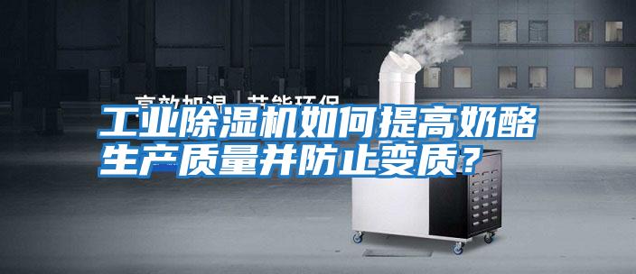 工業除濕機如何提高奶酪生產質量并防止變質？