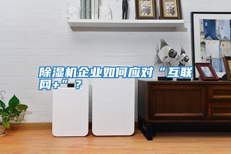 除濕機企業如何應對“互聯網+”？