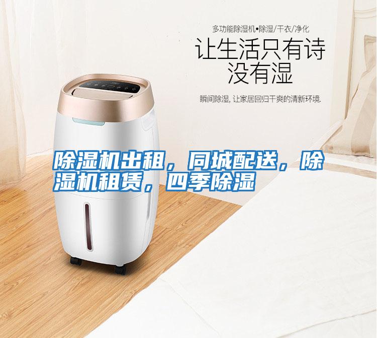 除濕機出租，同城配送，除濕機租賃，四季除濕