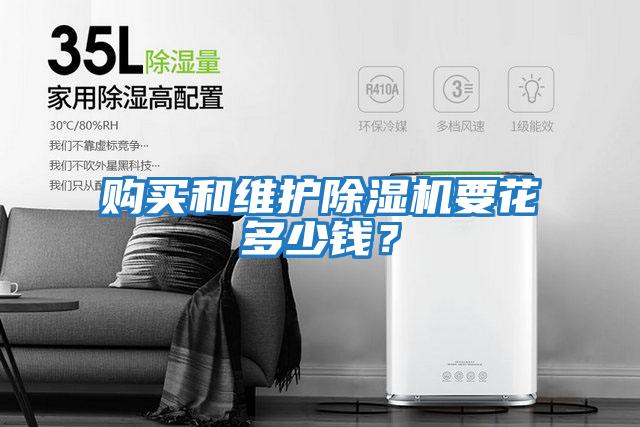 購買和維護(hù)除濕機要花多少錢？