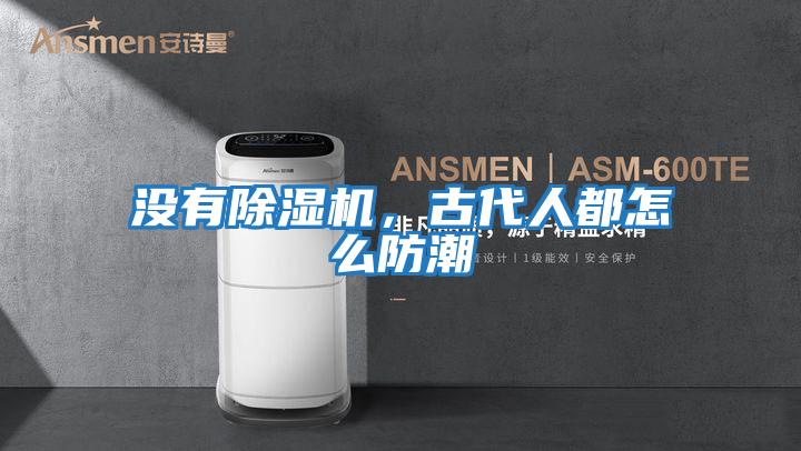 沒有除濕機，古代人都怎么防潮