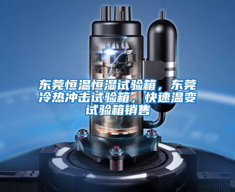 東莞恒溫恒濕試驗箱，東莞冷熱沖擊試驗箱，快速溫變試驗箱銷售