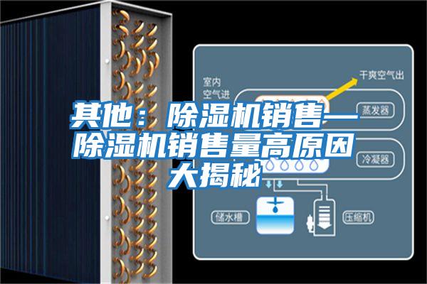 其他:除濕機銷售—除濕機銷售量高原因大揭秘