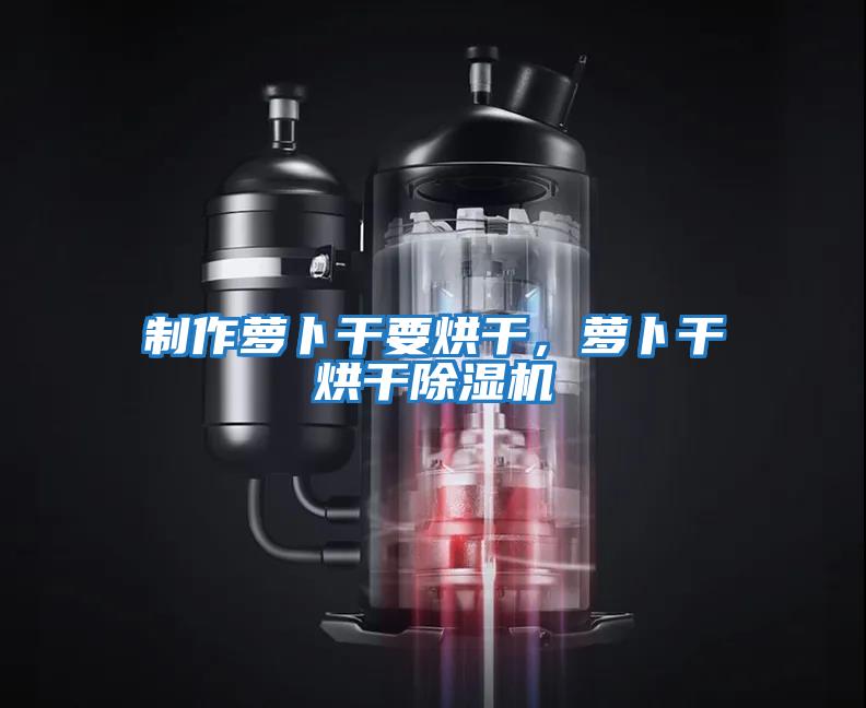 制作蘿卜干要烘干，蘿卜干烘干除濕機