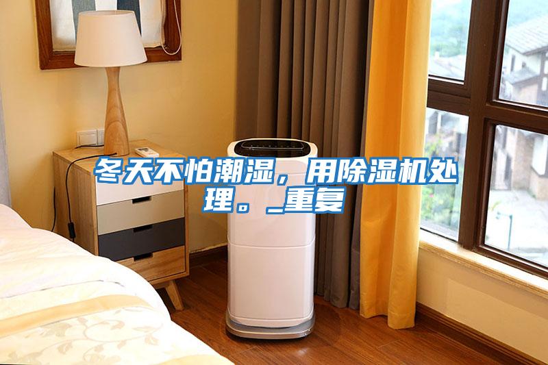 冬天不怕潮濕，用除濕機處理。_重復