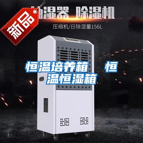 恒溫培養箱  恒溫恒濕箱