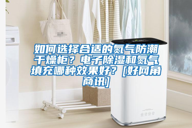 如何選擇合適的氮氣防潮干燥柜？電子除濕和氮氣填充哪種效果好？[好網角商訊]