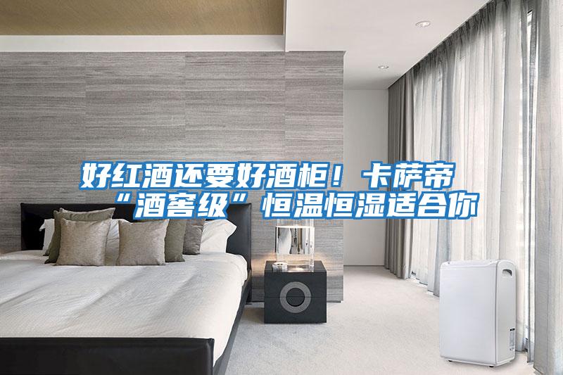 好紅酒還要好酒柜！卡薩帝“酒窖級”恒溫恒濕適合你