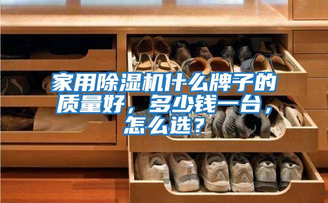 家用除濕機什么牌子的質量好，多少錢一臺，怎么選？