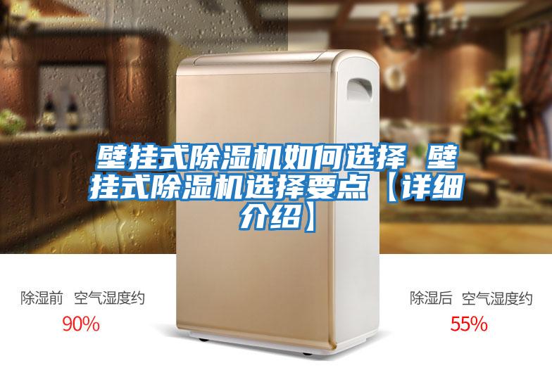 壁掛式除濕機如何選擇 壁掛式除濕機選擇要點【詳細介紹】
