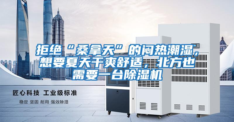 拒絕“桑拿天”的悶熱潮濕，想要夏天干爽舒適，北方也需要一臺除濕機