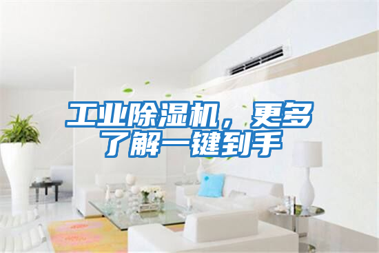 工業除濕機，更多了解一鍵到手