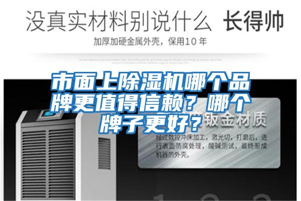 市面上除濕機哪個品牌更值得信賴？哪個牌子更好？