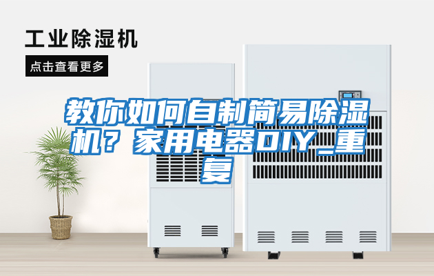 教你如何自制簡易除濕機(jī)？家用電器DIY_重復(fù)