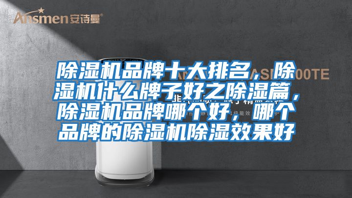 除濕機品牌十大排名，除濕機什么牌子好之除濕篇，除濕機品牌哪個好，哪個品牌的除濕機除濕效果好